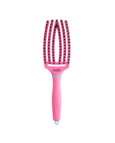Brosse Fingerbrush Lollipop Pink Sanglier Nylon