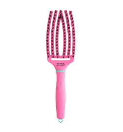 Brosse Fingerbrush Lollipop Pink Sanglier Nylon