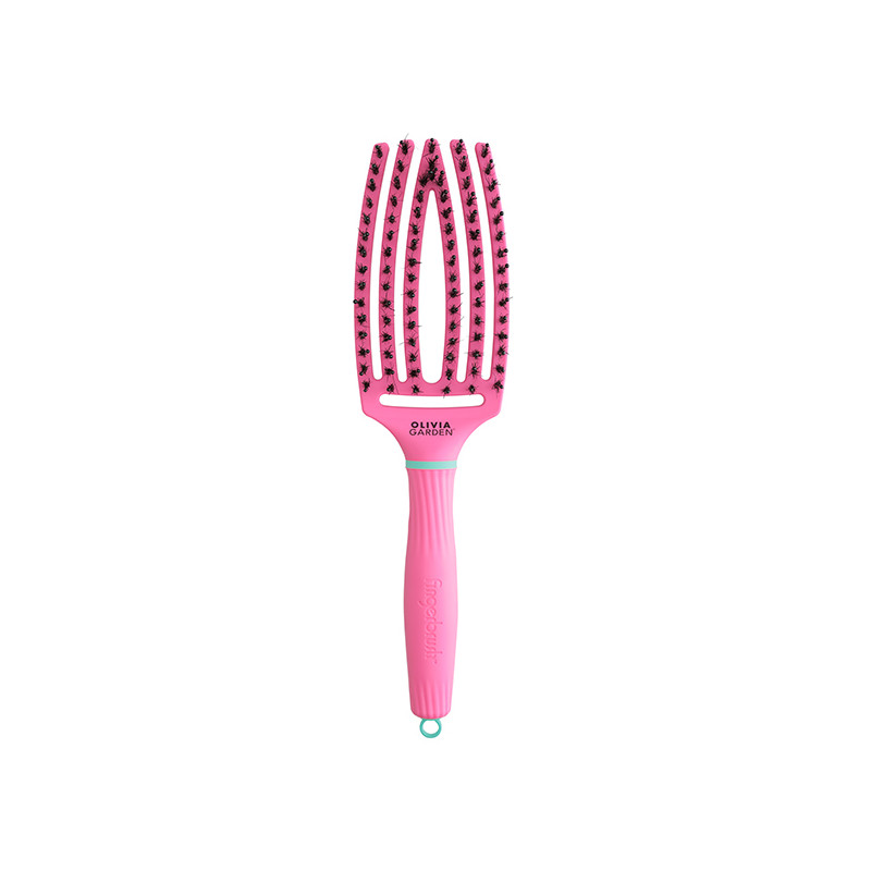 Brosse Fingerbrush Lollipop Pink Sanglier Nylon