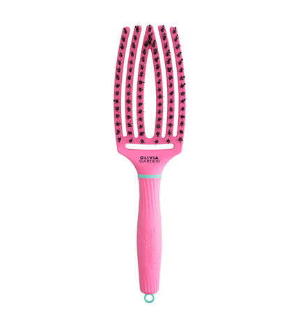 Brosse Fingerbrush Lollipop Pink Sanglier Nylon