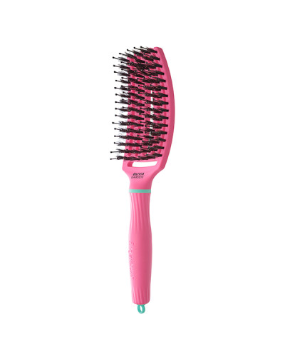Brosse Fingerbrush Lollipop Pink Sanglier Nylon