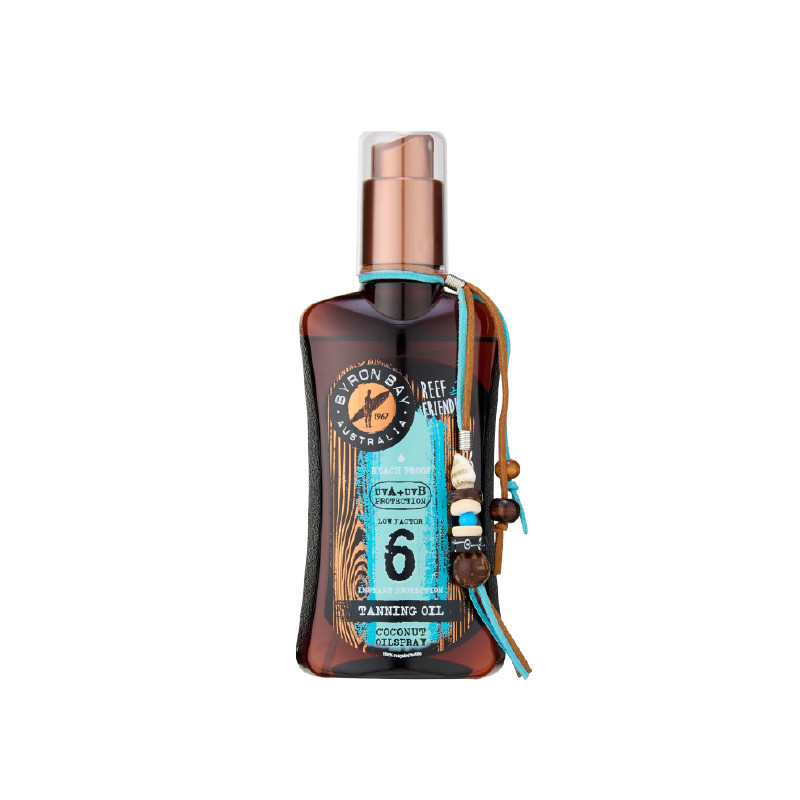 Huile Solaire SPF6 Coconut 200ml Byron Bay