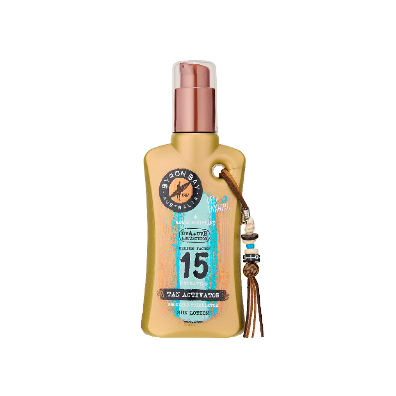 Lotion Solaire Activatrice De Bronzage Spf 15 Byron Bay 200ml Lotion Solaire Activatrice De Bronzage Spf 15 Byron Bay 200ml