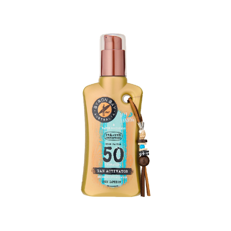 Lotion Solaire Activatrice De Bronzage Spf 50 Byron Bay 200ml