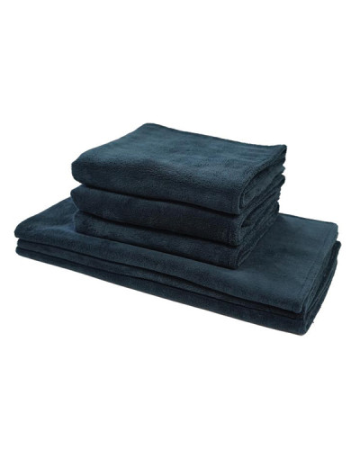 6 Serviettes Micro-Fibres Flean UP Noires