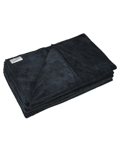 6 Serviettes Micro-Fibres Flean UP Noires