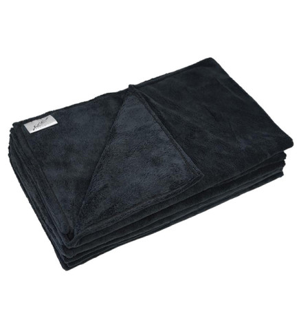 6 Serviettes Micro-Fibres Flean UP Noires