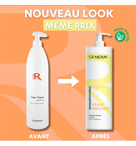 Shampooing Usage Fréquent 1L Generik