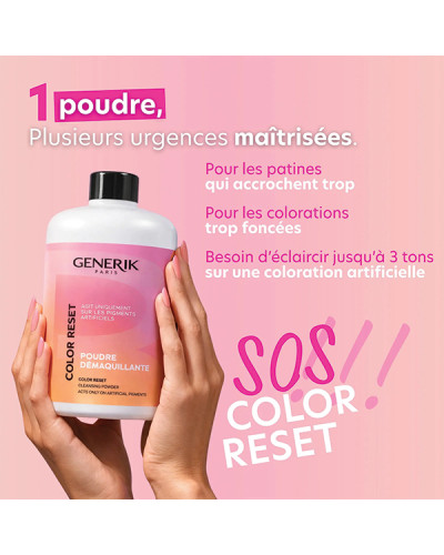 Poudre Démaquillante Color Reset 500gr Génétik