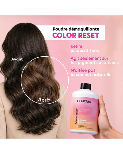 Poudre Démaquillante Color Reset 500gr Génétik