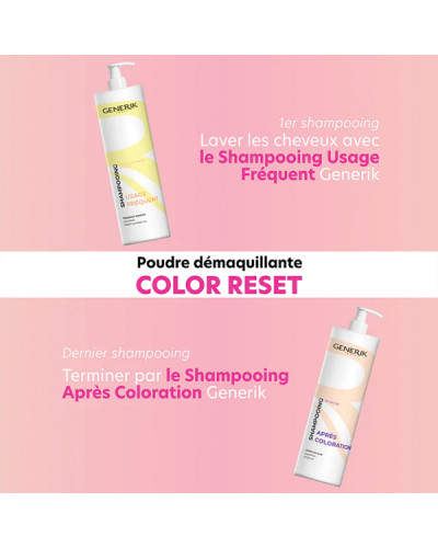 Poudre Démaquillante Color Reset 500gr Génétik