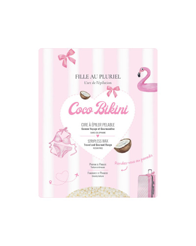 Cire à Epiler Pastilles sans bandes Coco Bikini Fille au Pluriel 800gr