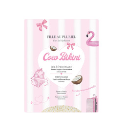 Cire à Epiler Pastilles sans bandes Coco Bikini Fille au Pluriel 800gr