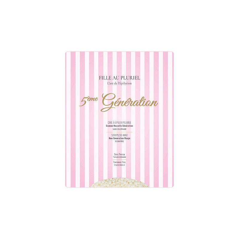 Cire à épiler Pastilles sans bandes 5eme génération Fille Au Pluriel