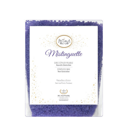 Cire à épiler pastilles sans bandes Mistinguette Fille au Pluriel 800gr