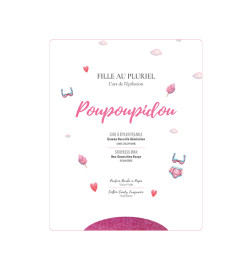 Cire Pastilles Sans Bande Poupoupidou Fille au Pluriel 800GR