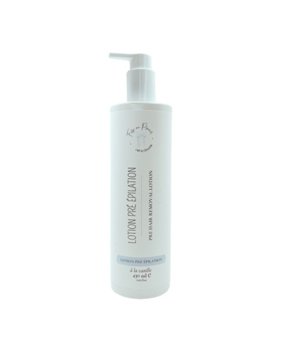 F AU PLURIEL LOTION PRE-EPILATION VANILLE 430mL