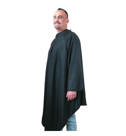 Peignoir Barber Flean Up Col Silicon