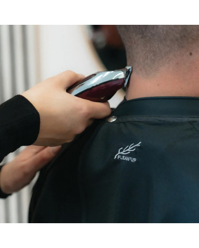 Peignoir Barber Flean Up Col Silicon