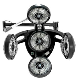 Casque Climazon Gabbiano Noir Sur Bras
