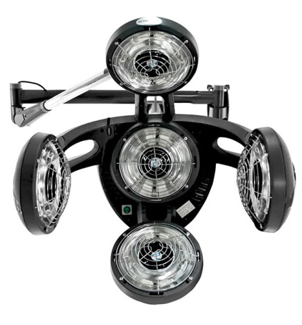 Casque Climazon Gabbiano Noir Sur Bras