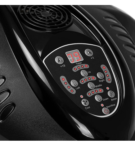 Casque Climazon Gabbiano Noir Sur Pied