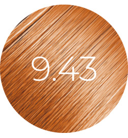 Patine BBHair Shine N°9,43  Blond Très Clair Cuivré Doré Generik  60ml