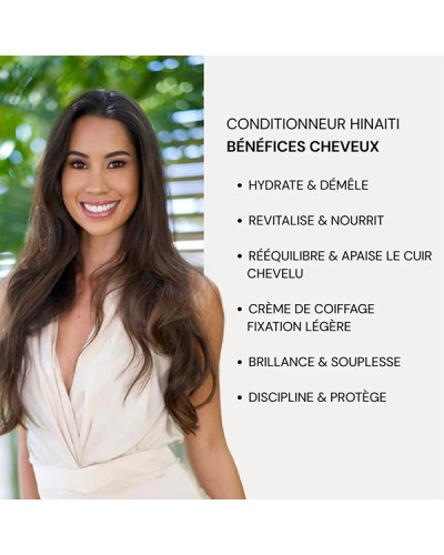 Conditionneur et Crème de Coiffage Hinaiti Litre