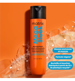 Shampooing Mega Sleek anti-frisottis 300ml Matrix