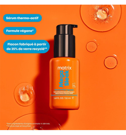 Sérum Mega Sleek anti-frisottis 96h 50ml Matrix
