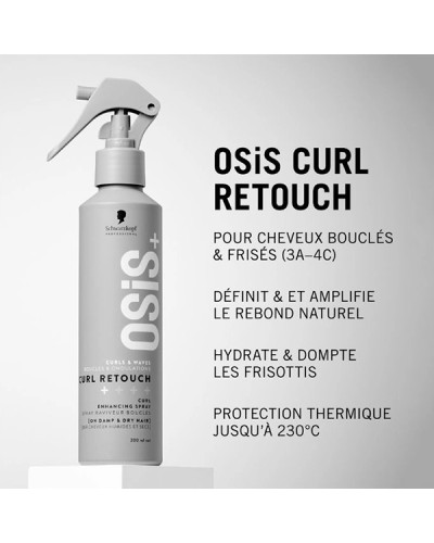 Curl Retouch Osis Spray 200ml Schwarkopf