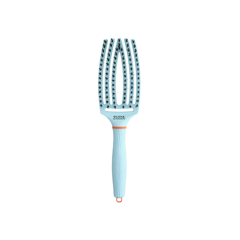 Brosse Fingerbrush Bubble Blue Sanglier Nylon