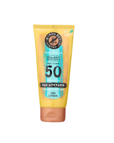 Lotion Solaire Activatrice De Bronzage Spf 50 Byron Bay 100ml