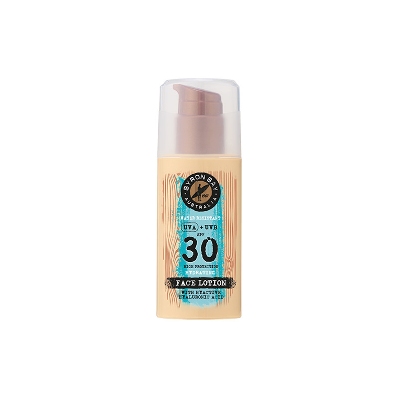 Lotion Solaire Visage SPF 30 Byron Bay 50ml Lotion Solaire Visage SPF 30 Byron Bay 50ml