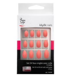 Faux Ongles Idyllic Nails Pink Stiletto Peggy Sage x 24
