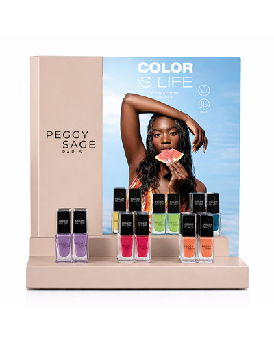 Présentoir Vernis À Ongles Eté 2026 Peggy Sage