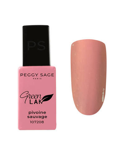 Vernis À Ongles Green Lak Pivoine Sauvage 10ml Peggy Sage