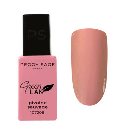 Vernis À Ongles Green Lak Pivoine Sauvage 10ml Peggy Sage