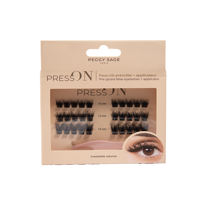 Faux Cils Press On Précollés + Applicateur - Irresistible Volume Peggy Sage Faux Cils Press On Précollés + Applicateur - Irresistible Volume Peggy Sage