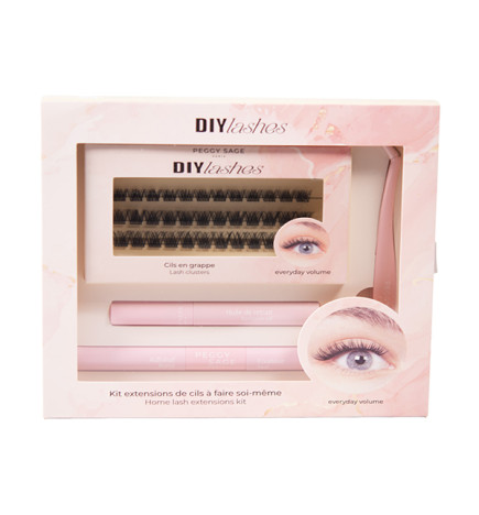 Kit Extensions De Cils À Faire Soi-Même Everyday Volume Peggy Sage