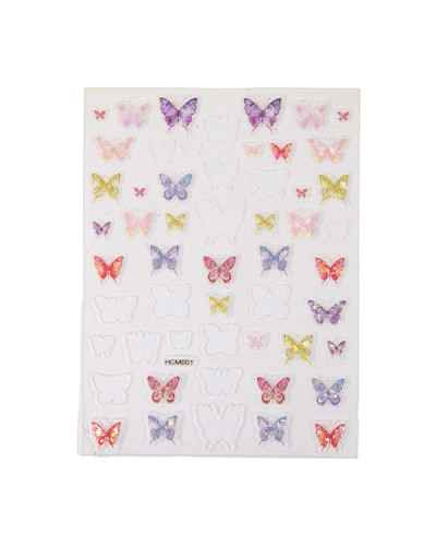 Décors Adhésifs Pour Ongles Fairy Butterflies Peggy Sage