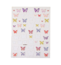 Décors Adhésifs Pour Ongles Fairy Butterflies Peggy Sage
