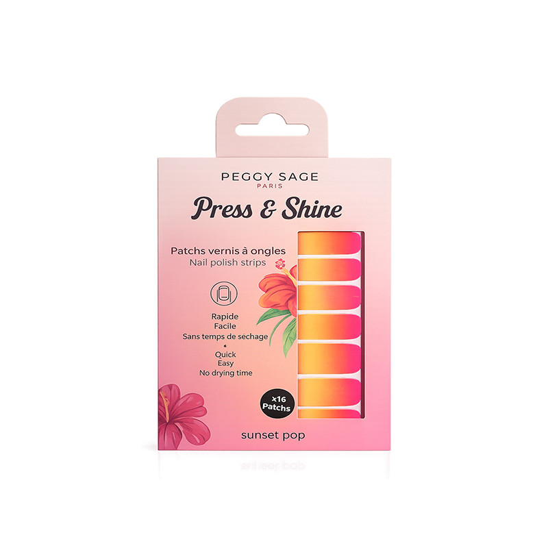 Patchs Vernis À Ongles Sunset Pop Peggy Sage Patchs Vernis À Ongles Sunset Pop Peggy Sage