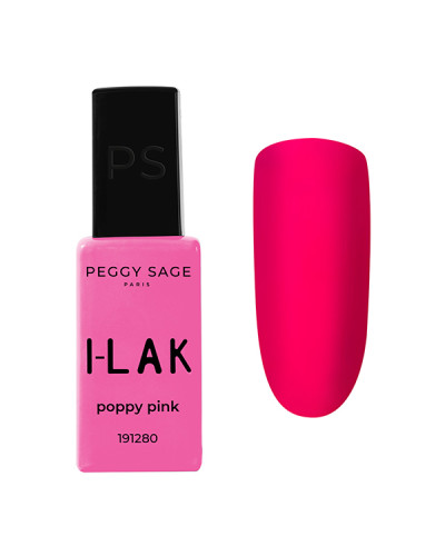 Vernis Semi-Permanent I-Lak Poppy 11ml Peggy Sage