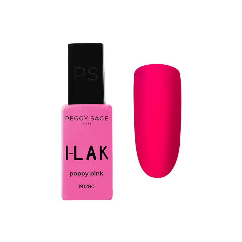 Vernis Semi-Permanent I-Lak Poppy 11ml Peggy Sage Vernis Semi-Permanent I-Lak Poppy 11ml Peggy Sage