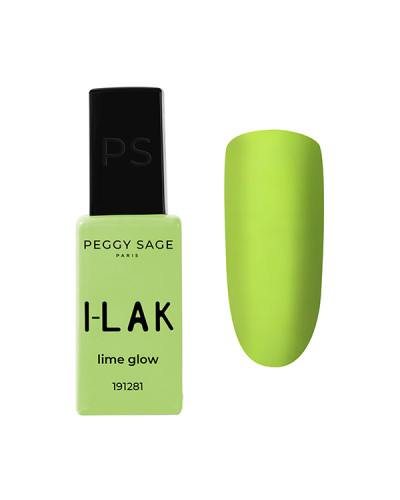 Vernis Semi-Permanent I-Lak Lime Glow 11ml Peggy Sage