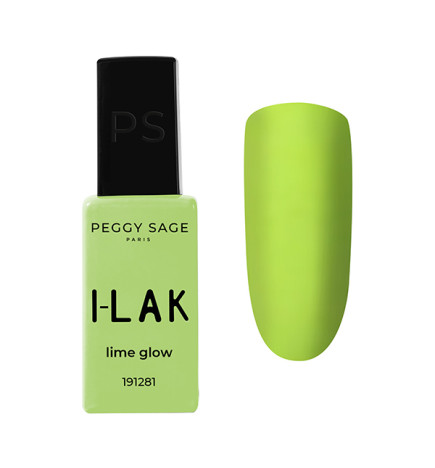 Vernis Semi-Permanent I-Lak Lime Glow 11ml Peggy Sage