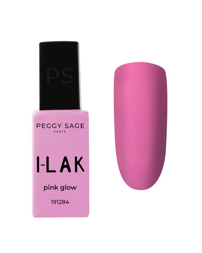 Vernis Semi-Permanent I-Lak Pink Glow 11ml Peggy Sage