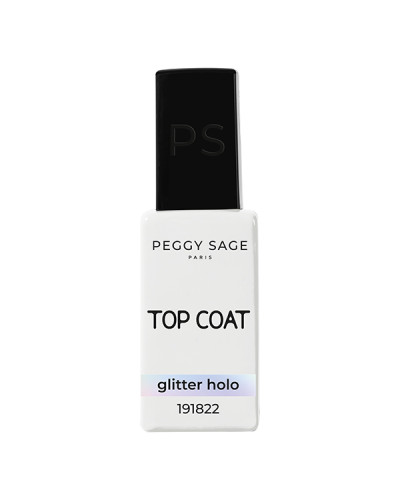 Gloss Finition Glitter Holo 11ml Peggy Sage