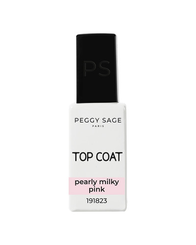 Gloss Finition Pearly Milky Pink 110ml Peggy Sage